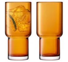 Набор высоких стаканов Utility, оранжевый