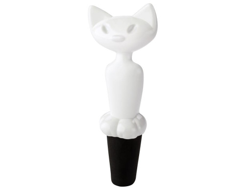 Пробка для бутылки Miaou, белая Пробка для бутылки Miaou, белая