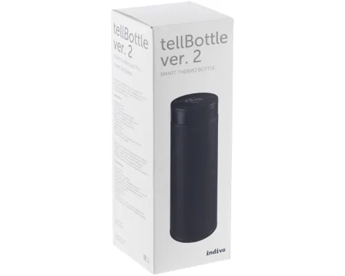 Смарт-бутылка tellBottle ver.2, черная Смарт-бутылка tellBottle ver.2, черная