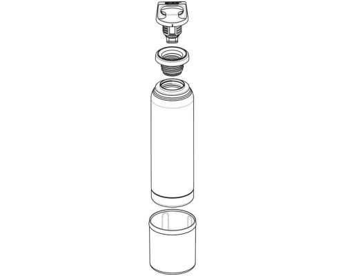 Термобутылка с чашкой Hot & Cold One 750, стальная