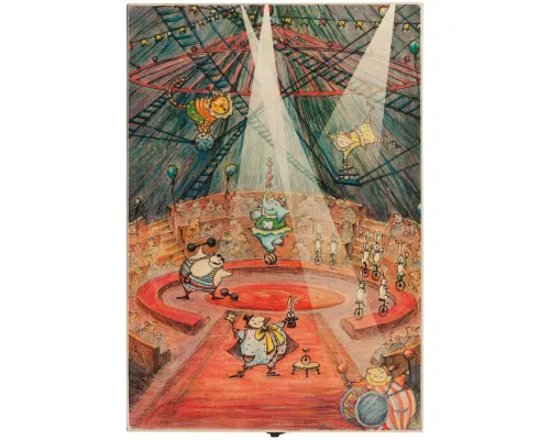 Набор из 3 елочных игрушек Circus Collection: барабанщик, акробат и слон Набор из 3 елочных игрушек Circus Collection: барабанщик, акробат и слон