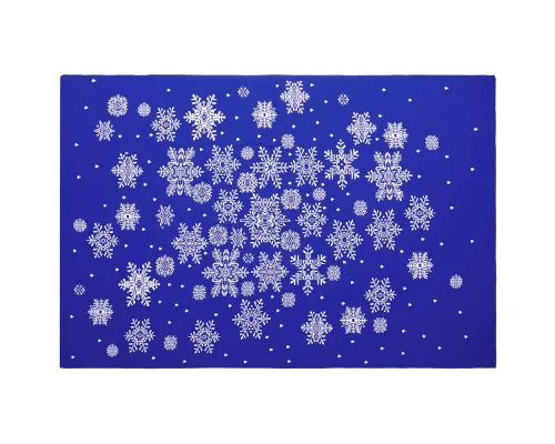 Плед Snow Fairy, синий (василек)