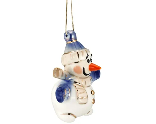 Фарфоровая елочная игрушка Olaf Фарфоровая елочная игрушка Olaf