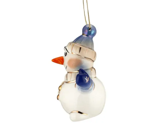 Фарфоровая елочная игрушка Olaf Фарфоровая елочная игрушка Olaf