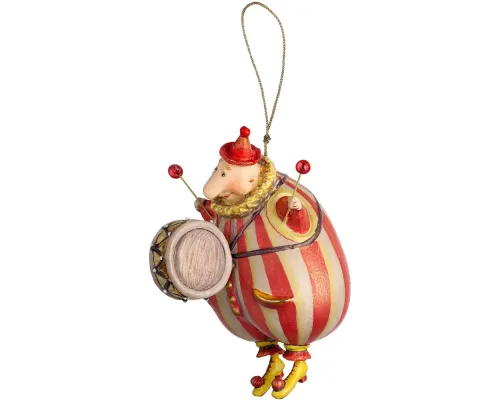 Набор из 3 елочных игрушек Circus Collection: барабанщик, акробат и слон Набор из 3 елочных игрушек Circus Collection: барабанщик, акробат и слон