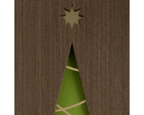 Открытка Season's Greetings, с елочкой Открытка Season's Greetings, с елочкой