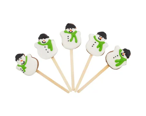 Печенье Sweetish Mini, в форме снеговика Печенье Sweetish Mini, в форме снеговика