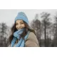 Шарф Snow, голубой