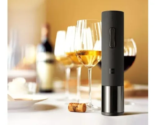 Электрический штопор Huo Hou Electric Wine Bottle Opener, черный Электрический штопор Huo Hou Electric Wine Bottle Opener, черный