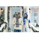 Шапка Snow Fairy, синяя (василек)