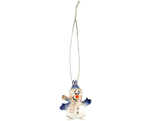 Фарфоровая елочная игрушка Olaf Фарфоровая елочная игрушка Olaf