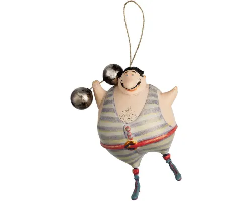 Набор из 3 елочных игрушек Circus Collection: фокусник, силач и лев Набор из 3 елочных игрушек Circus Collection: фокусник, силач и лев