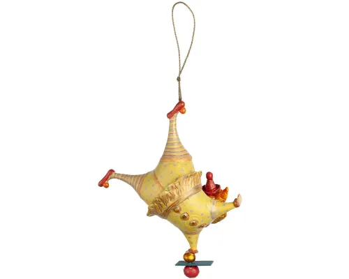Набор из 3 елочных игрушек Circus Collection: барабанщик, акробат и слон Набор из 3 елочных игрушек Circus Collection: барабанщик, акробат и слон