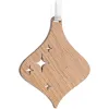 Деревянная подвеска Carving Oak, в форме елочной игрушки