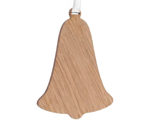 Деревянная подвеска Carving Oak, в форме колокольчика Деревянная подвеска Carving Oak, в форме колокольчика