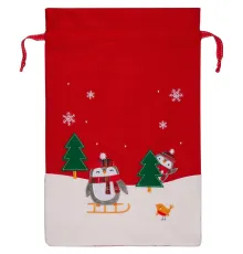 Мешок для подарков Noel, с пингвинами