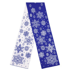 Шарф Snow Fairy, синий (василек)
