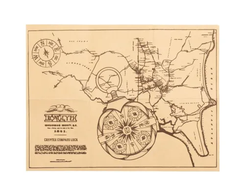 Флешка «Криптекс»® Compass Lock, 16 Гб Флешка «Криптекс»® Compass Lock, 16 Гб