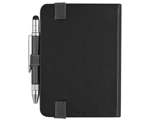 Блокнот Lilipad с ручкой Liliput, черный Блокнот Lilipad с ручкой Liliput, черный