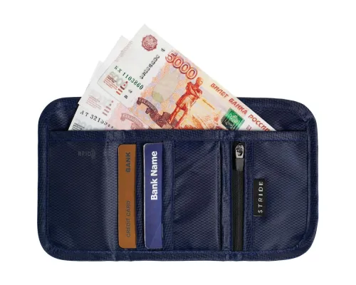 Кошелек Torren с RFID-защитой, синий Кошелек Torren с RFID-защитой, синий