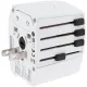 Зарядное устройство S-Kross MUV USB для путешествий, белое