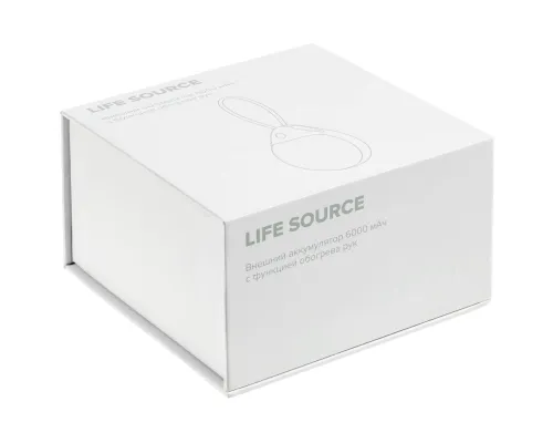 Внешний аккумулятор с функцией обогрева рук Life Source Внешний аккумулятор с функцией обогрева рук Life Source