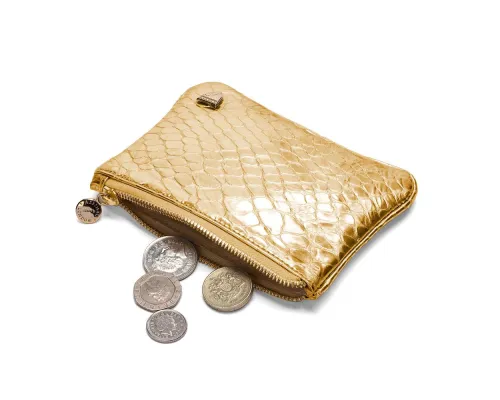 Кошелек SNAKESKIN, золотистый Кошелек SNAKESKIN, золотистый