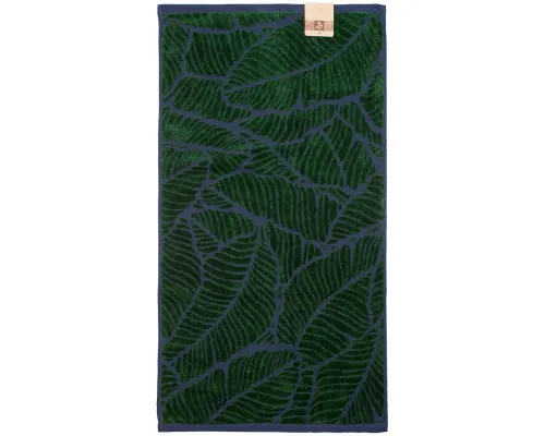 Полотенце In Leaf, малое, синее с зеленым Полотенце In Leaf, малое, синее с зеленым