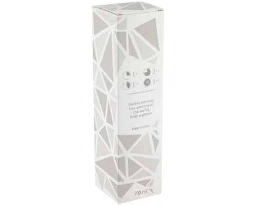 Термос Gems White Rock Сrystal, белый горный хрусталь