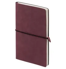 Ежедневник Nubuk, недатированный, бордовый