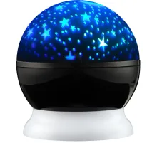 Проектор звездного неба Stardust, черный с белым