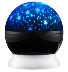 Проектор звездного неба Stardust, черный с белым