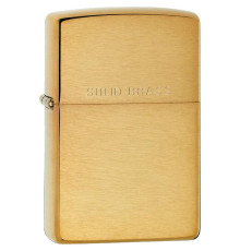 Зажигалка Zippo Classic Brushed, золотистая