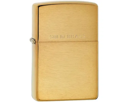 Зажигалка Zippo Classic Brushed, золотистая Зажигалка Zippo Classic Brushed, золотистая