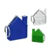 Брелок-рулетка Home, 1 метр, белый