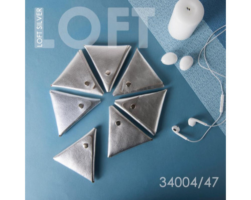 Чехол для наушников LOFT SILVER Чехол для наушников LOFT SILVER