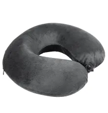 Подушка дорожная "SOFT"; memory foam, микрофибра,серый
