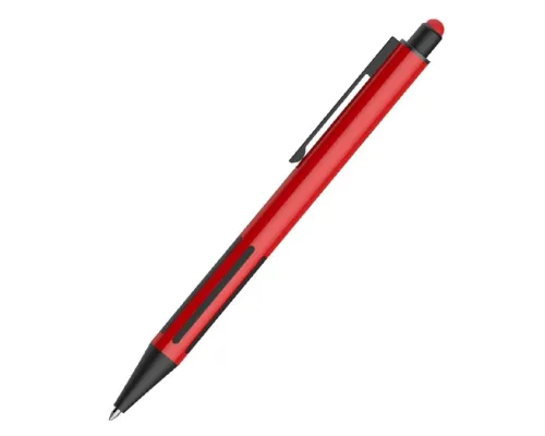 Ручка шариковая со стилусом IMPRESS TOUCH, прорезиненный грип Ручка шариковая со стилусом IMPRESS TOUCH, прорезиненный грип