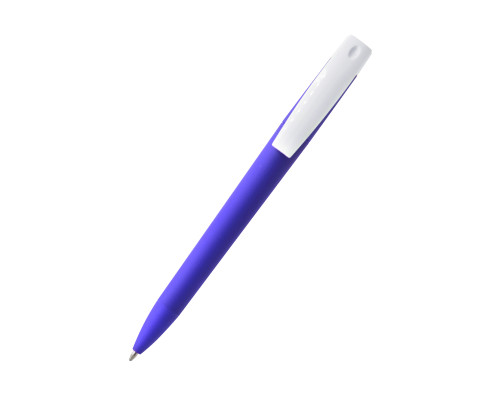 Ручка пластиковая T-pen софт-тач, черная