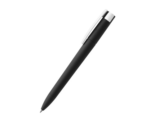 Ручка пластиковая T-pen софт-тач, черная