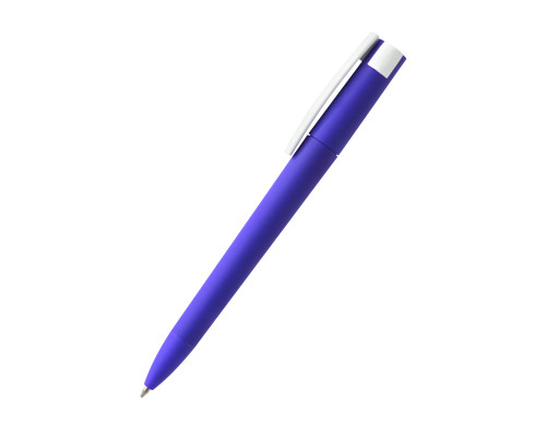 Ручка пластиковая T-pen софт-тач, зеленая