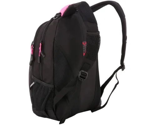 Рюкзак школьный Swissgear, черный с розовым Рюкзак школьный Swissgear, черный с розовым