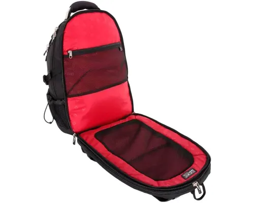 Рюкзак для ноутбука Swissgear Dobby, черный с серым Рюкзак для ноутбука Swissgear Dobby, черный с серым