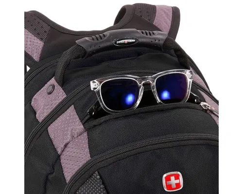 Рюкзак для ноутбука Swissgear Сarabine, черный с серым Рюкзак для ноутбука Swissgear Сarabine, черный с серым