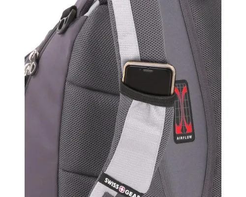 Рюкзак городской Swissgear, серый со светло-серым Рюкзак городской Swissgear, серый со светло-серым