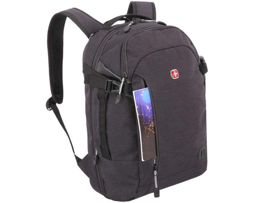 Рюкзак для ноутбука Swissgear с RFID-защитой, серый Рюкзак для ноутбука Swissgear с RFID-защитой, серый