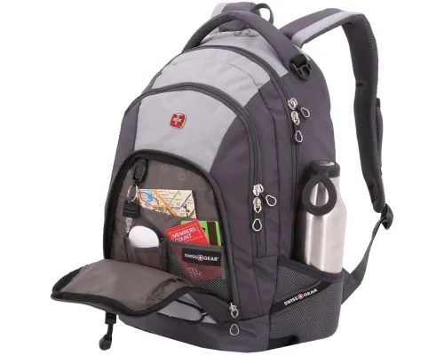 Рюкзак городской Swissgear, серый со светло-серым Рюкзак городской Swissgear, серый со светло-серым