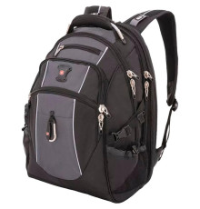 Рюкзак для ноутбука Swissgear Dobby, черный с серым