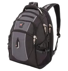 Рюкзак для ноутбука Swissgear Dobby, черный с серым