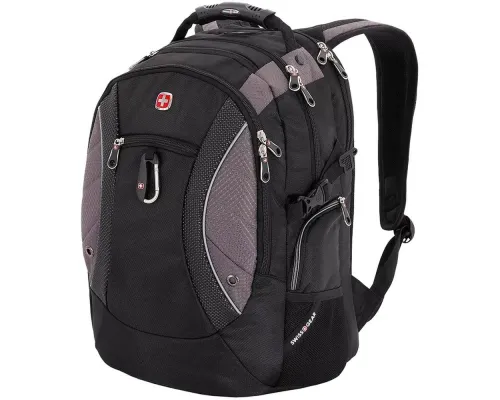 Рюкзак для ноутбука Swissgear Сarabine, черный с серым Рюкзак для ноутбука Swissgear Сarabine, черный с серым